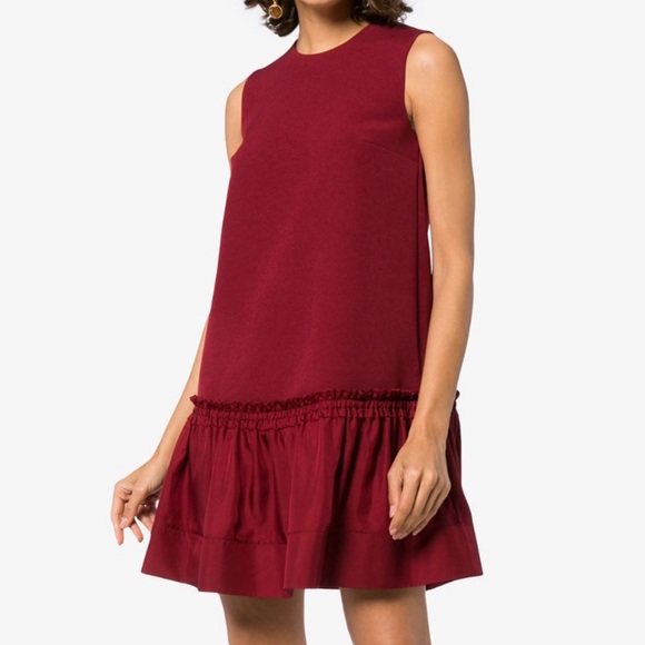 Roksanda Mini Ruffle Dress - Picture 6 of 9